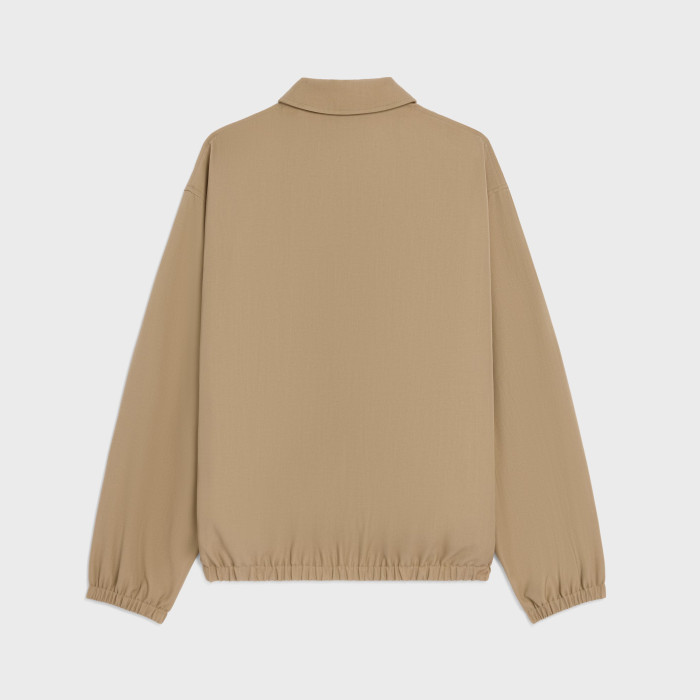 NIGO Celine Men's And Women's Autumn/Winter Fashion Casual Solid Color Zipper Neck Embroidered Printed Jacket #nigo78347