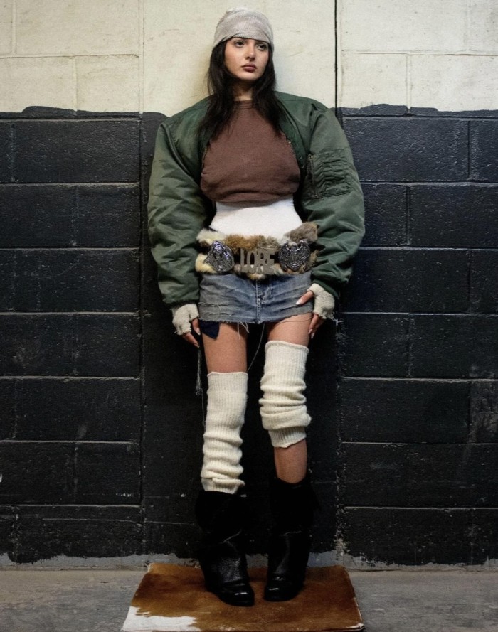 NIGO Lore Metal Cow Leather Belt Belt Rokcy With The Same Waist Head Removable Splicing Versatile Modeling Men's Fashion Trend Belt Ngvp #nigo2255