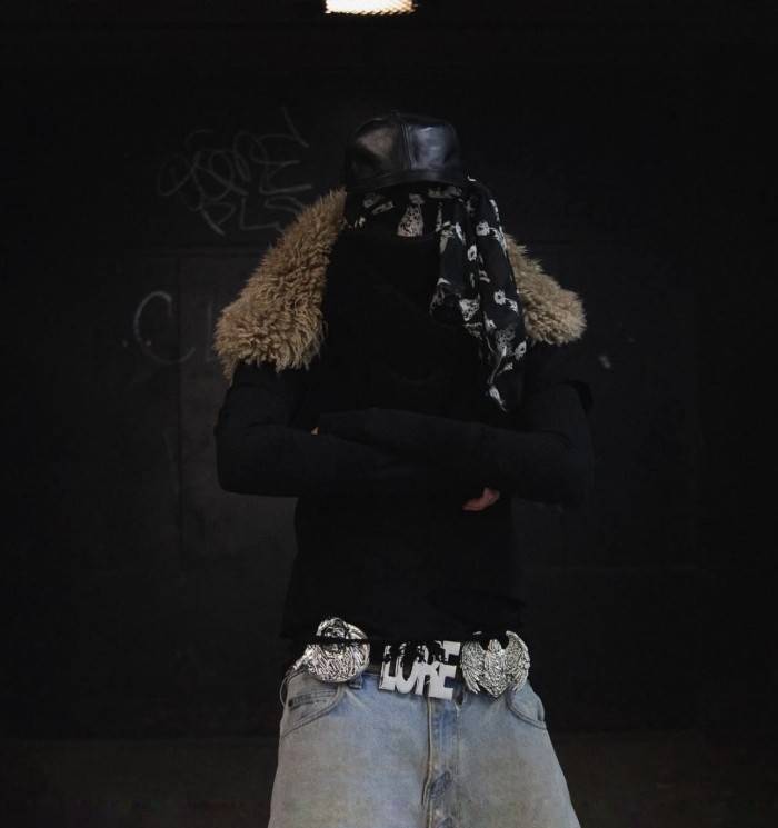 NIGO Lore Metal Cow Leather Belt Belt Rokcy With The Same Waist Head Removable Splicing Versatile Modeling Men's Fashion Trend Belt Ngvp #nigo2255