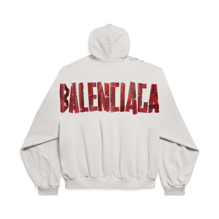 NIGO Balenciaga Men's Spring and Autumn Solid Color Alphabet Tape Print Hooded Zipper Long Sleeve Jacket #nigo76579