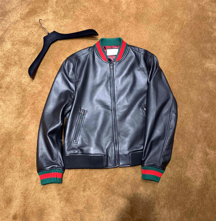NIGO Gucci Men's And Women's Spring/autumn Fashion Casual Solid Color Zipper Cuff Elastic Long Sleeve Jacket #nigo532