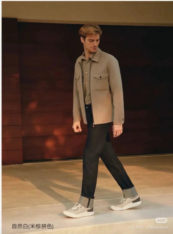 NIGO Berluti Men's Spring/Autumn Solid Color Patch Pocket Lapel Zipper Long Sleeve Jacket-Style Shirt Double-Sided Cashmere Wool Coat Ngvp #nigo2294