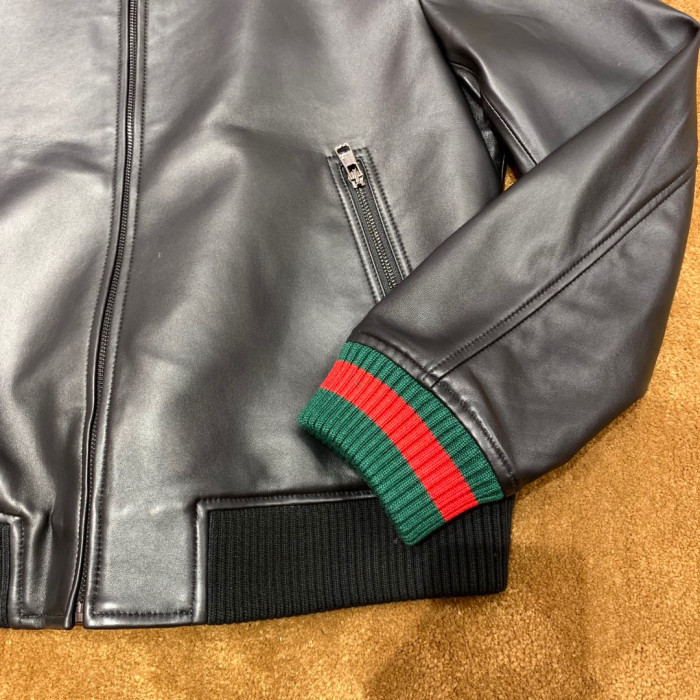 NIGO Gucci Men's And Women's Spring/autumn Fashion Casual Solid Color Zipper Cuff Elastic Long Sleeve Jacket #nigo532