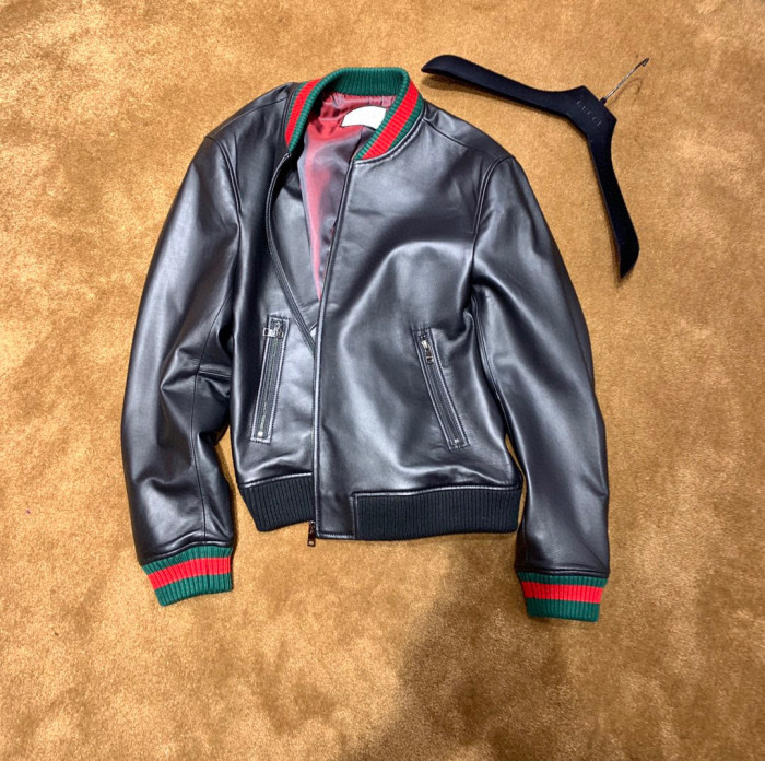 NIGO Gucci Men's And Women's Spring/autumn Fashion Casual Solid Color Zipper Cuff Elastic Long Sleeve Jacket #nigo532