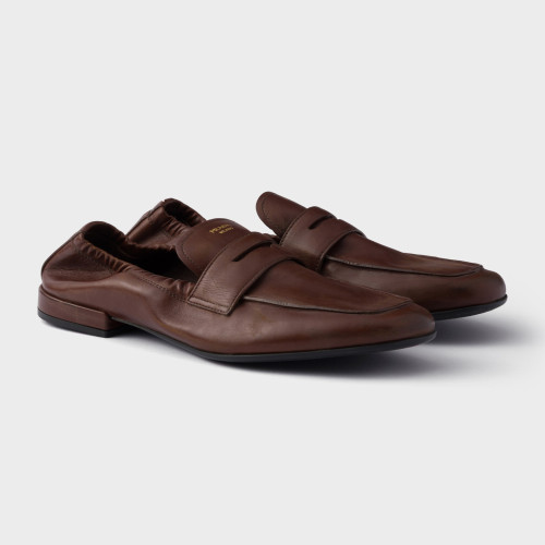 NIGO Prada Women's Spring/fall Fashion Casual Leather Round Toe Slip On Loafers Casual Shoes #nigo78369