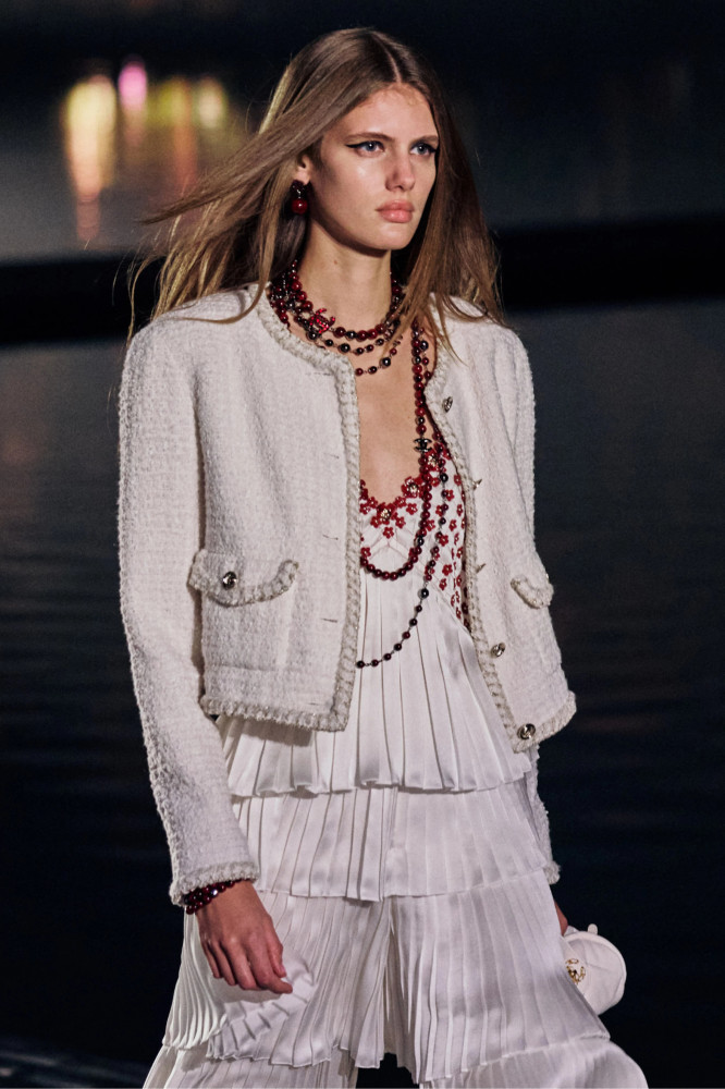 NIGO Chanel Women's Spring/Autumn Wool Twill Round Neck Single-Breasted Solid Color Fitted Long Sleeve Cardigan Jacket Ngvp #nigo2295