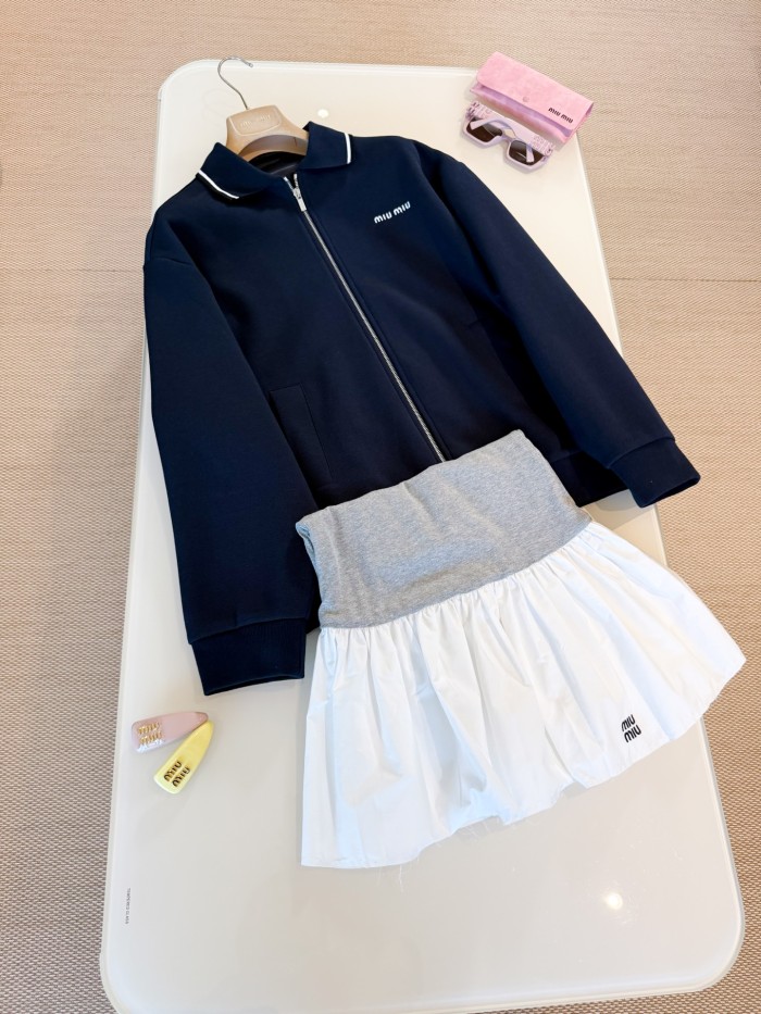 NIGO MiuMiu Men's and Women's Spring/Summer Fashion Casual Solid Color Collared Polo Neck Zipper Logo Letter Embroidered Jacket #nigo78397