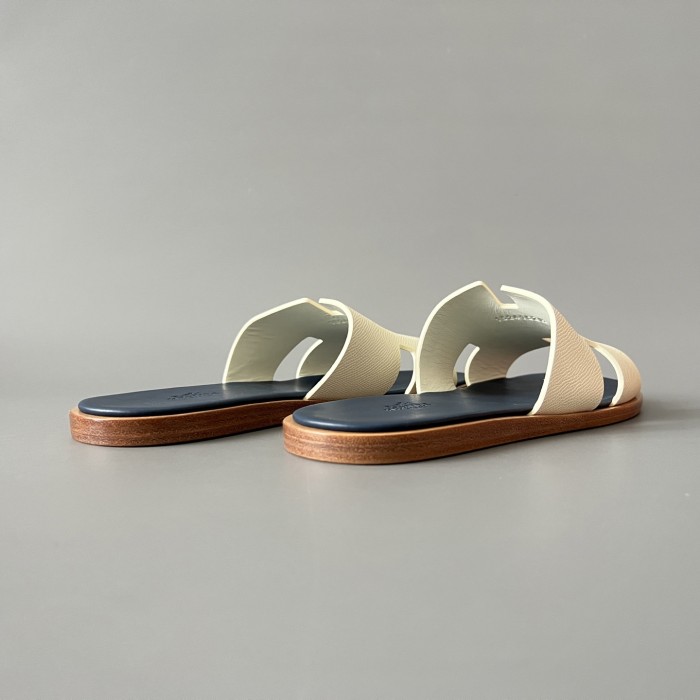 NIGO Hermes Men's And Women's Spring/summer Fashion Casual Round Toe Slip On Flat Sandals Woven Canvas Sandals Shoes #nigo78416