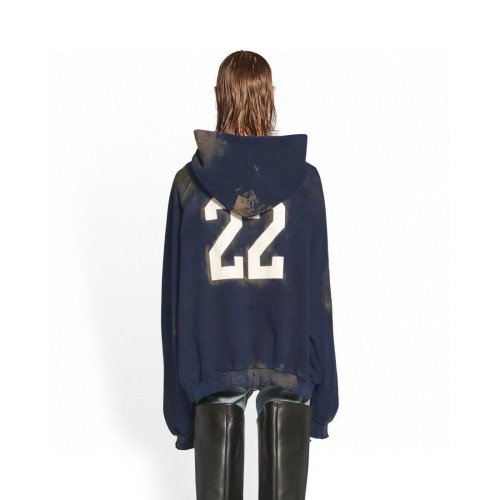 NIGO Balenciaga Men's Women's Spring and Autumn Fashion Retro Old Embroidery Casual Hooded Sweatshirt Ngvp #nigo2421