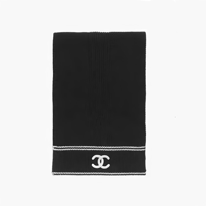 NIGO Chanel Colorful Striped Clashing Letters Scarf Men Women Winter Warm Knitted Logo Scarf Accessories #nigo81443