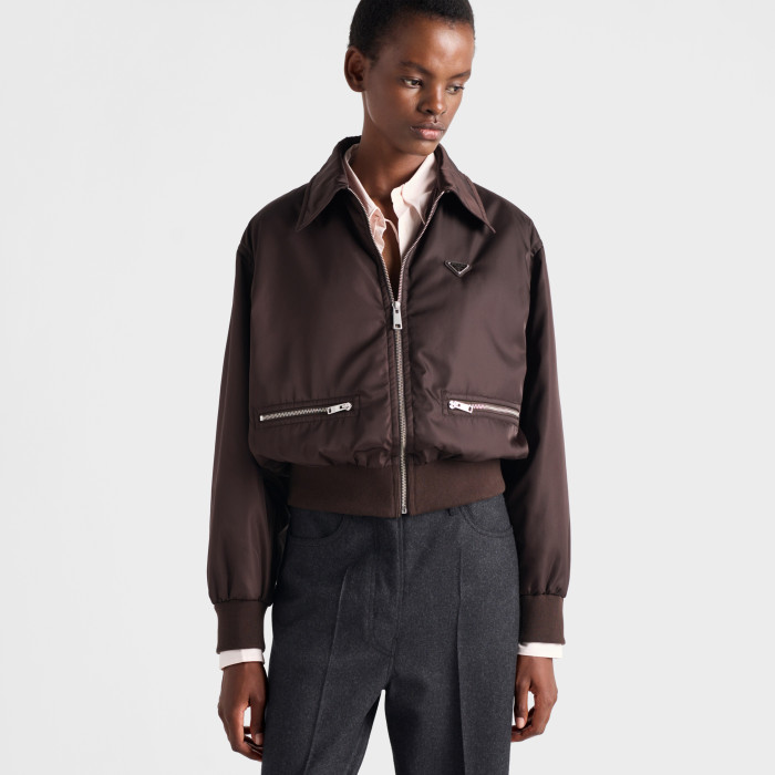 NIGO Prada Men's And Women's Spring/Fall Fashion Casual Solid Color Zipper Pocket Collared Long Sleeve Jacket #nigo78485