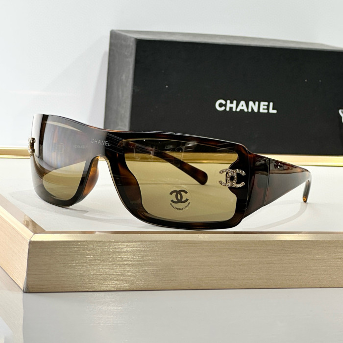 NIGO Chanel Women's Fashion Casual Solid-Color Logo Square Frame Sunglasses  Accessories#nigo78494