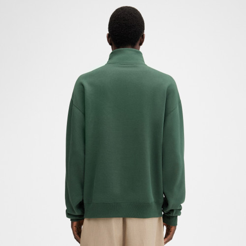 NIGO Jacquemus Men's Spring/Fall Fashion Casual High Neck Half Zip Embroidered Knit Logo Sweatshirt #nigo78534