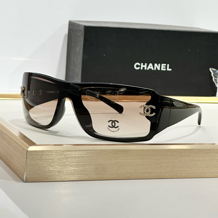 NIGO Chanel Women's Fashion Casual Solid-Color Logo Square Frame Sunglasses  Accessories#nigo78494