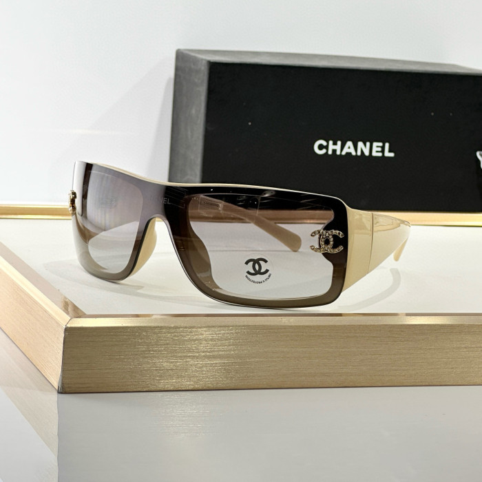 NIGO Chanel Women's Fashion Casual Solid-Color Logo Square Frame Sunglasses  Accessories#nigo78494