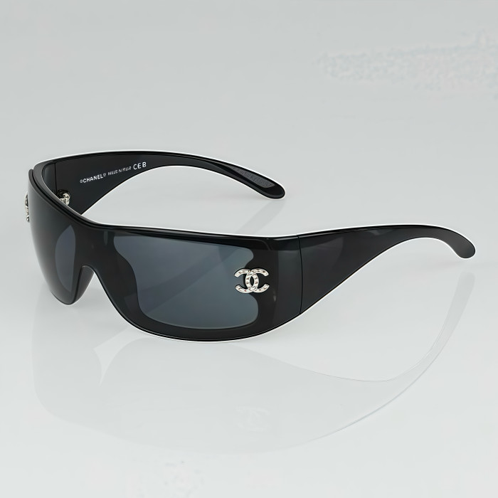 NIGO Chanel Women's Fashion Casual Solid-Color Logo Square Frame Sunglasses  Accessories#nigo78494