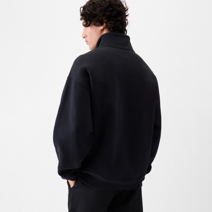 NIGO Jacquemus Men's Spring/Fall Fashion Casual High Neck Half Zip Embroidered Knit Logo Sweatshirt #nigo78534
