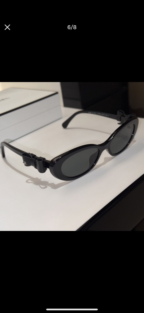 NIGO Chanel Women's Fashion Classic Solid Color Cat-Eye Frame Sunglasses Accessories #nigo78524