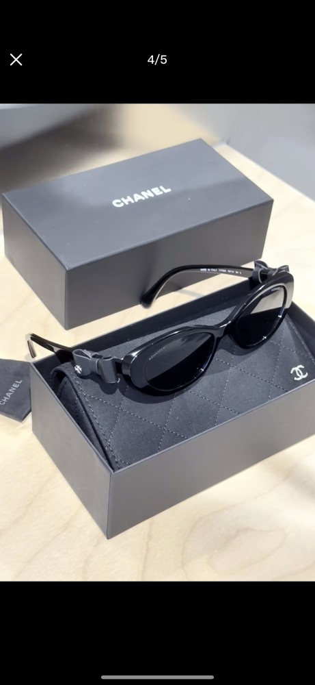 NIGO Chanel Women's Fashion Classic Solid Color Cat-Eye Frame Sunglasses Accessories #nigo78524