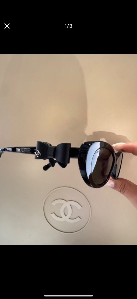 NIGO Chanel Women's Fashion Classic Solid Color Cat-Eye Frame Sunglasses Accessories #nigo78524