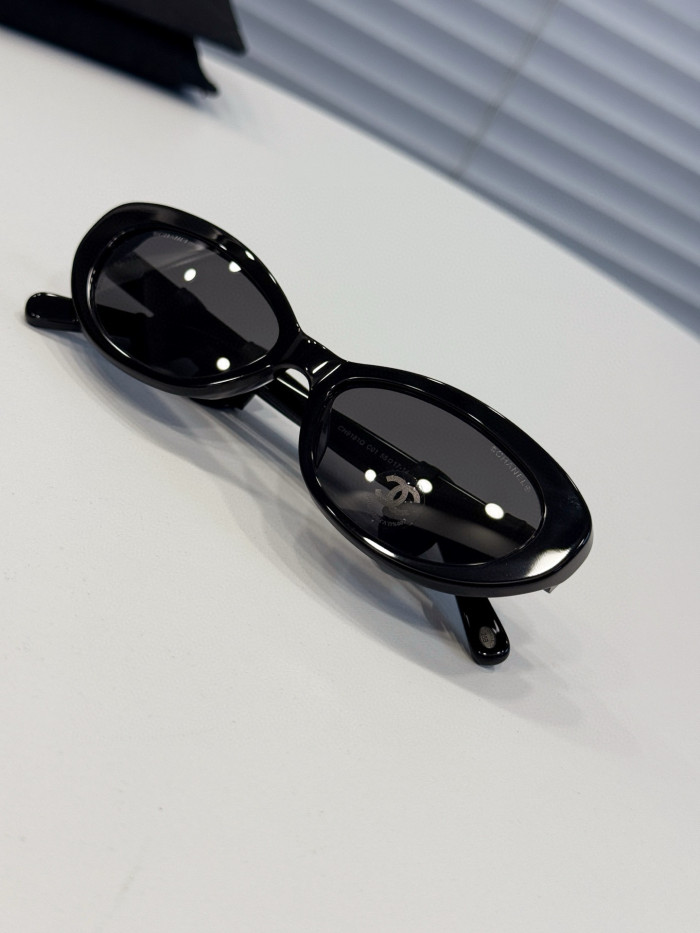 NIGO Chanel Women's Fashion Classic Solid Color Cat-Eye Frame Sunglasses Accessories #nigo78524