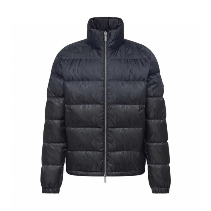 NIGO Dior Men's Fall/Winter Stand-Up Collar Logo All-Over Print Zipper Solid Color Casual Long-Sleeve Warm Puffer Down Jacket #nigo81528