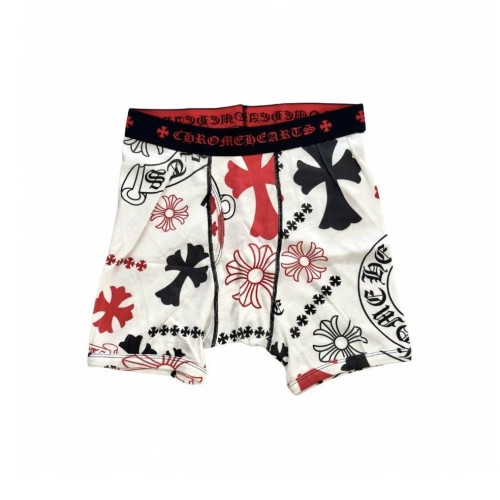 NlGO Chrome Hearts Men's Fashion Casual Logo Print Waistband Stretch Boxer Briefs Underwear #nigo78541