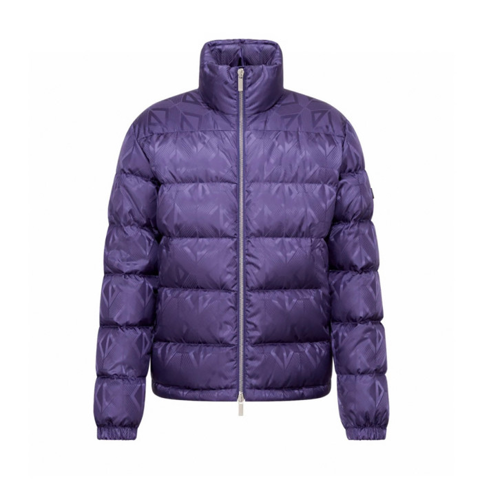 NIGO Dior Men's Fall/Winter Stand-Up Collar Logo All-Over Print Zipper Solid Color Casual Long-Sleeve Warm Puffer Down Jacket #nigo81528