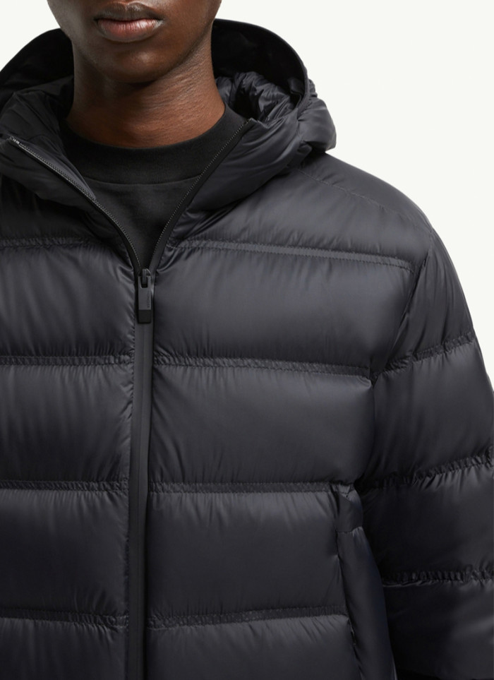 NIGO Moncler Men's & Women's Gardy Hooded Short Puffer Down Jacket Fall/Winter Solid Color Zipper-Front Slim Fit Down Jacket #nigo81531