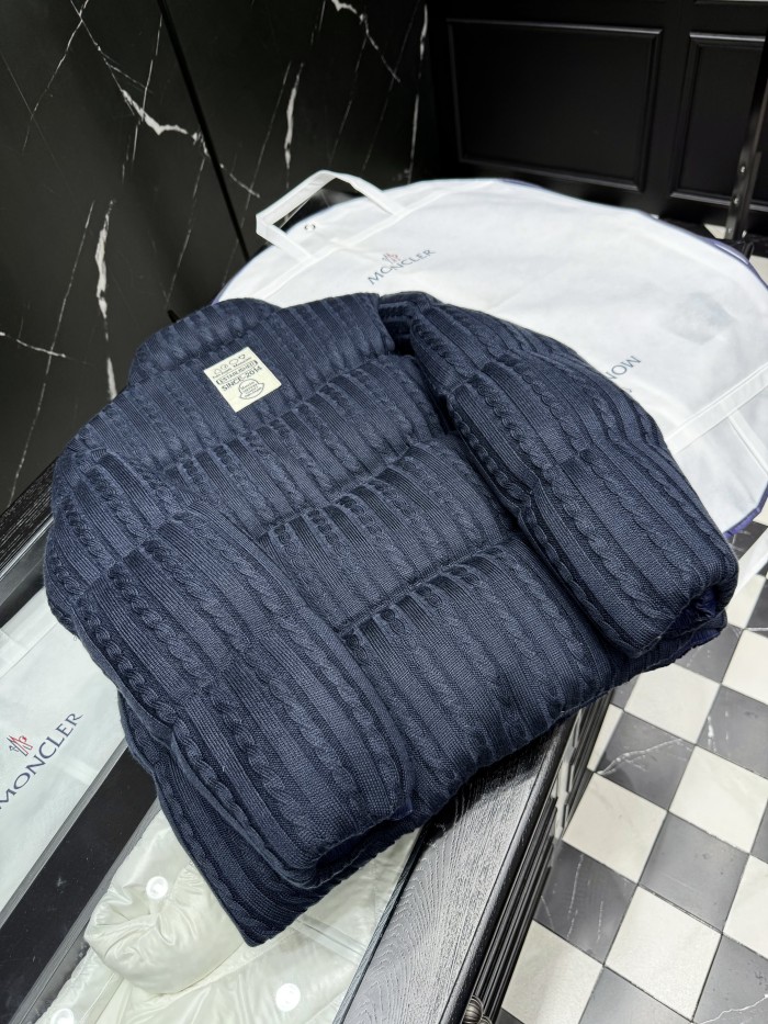 NIGO Moncler Men's & Women's Fall/Winter Logo Stand Collar Solid Color Zipper Long Sleeve Slim Fit Puffer Down Jacket #nigo81529