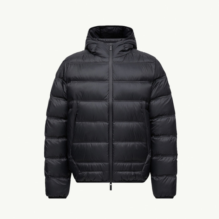 NIGO Moncler Men's & Women's Gardy Hooded Short Puffer Down Jacket Fall/Winter Solid Color Zipper-Front Slim Fit Down Jacket #nigo81531