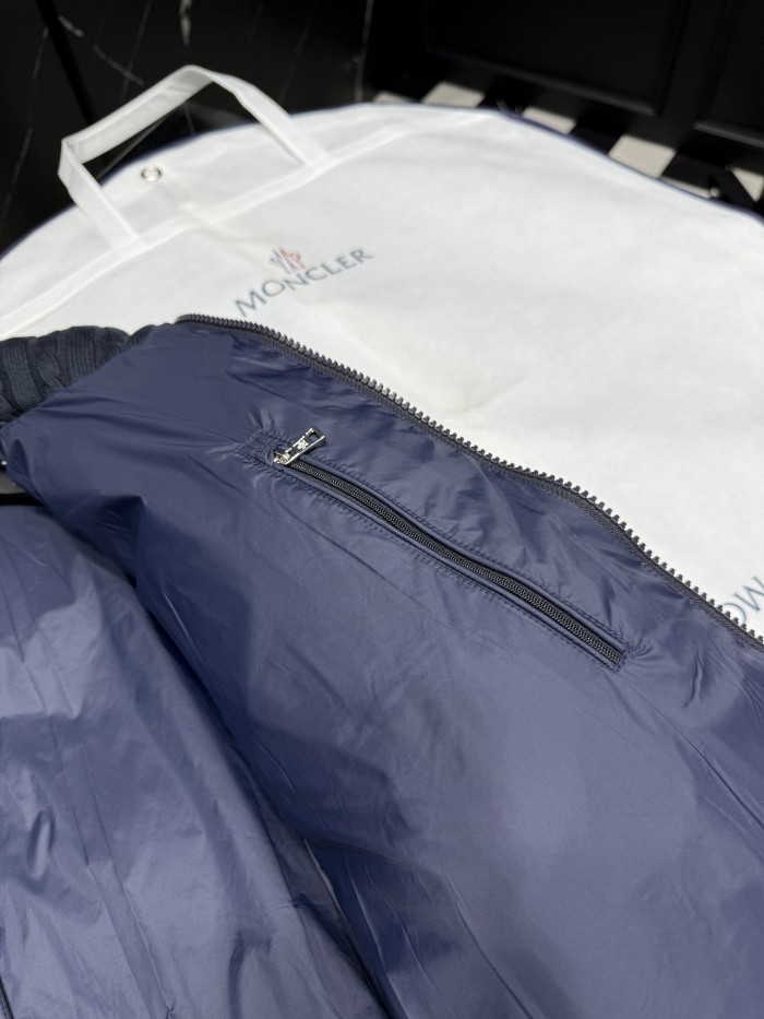 NIGO Moncler Men's & Women's Fall/Winter Logo Stand Collar Solid Color Zipper Long Sleeve Slim Fit Puffer Down Jacket #nigo81529