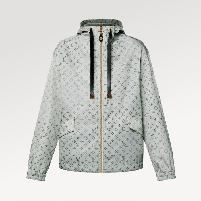 NIGO Louis Vuitton Monogram Hooded Parker Coat Women's Fall And Winter Fashion Trend Printed Drawstring Hooded Jacket #nigo81457