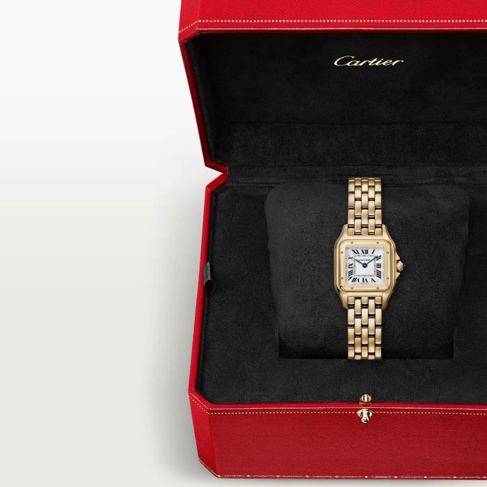 NIGO Cartier Panthère de Cartier Women's Fashion Classic Quartz Movement White Dial Watch Accessories #nigo78623