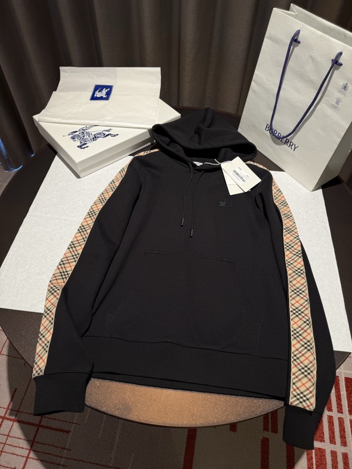 NIGO Burberry Men's Spring/Fall Fashion Casual Hooded Zipper Checkered Decorative Cotton Hoodie Jacket #nigo78598