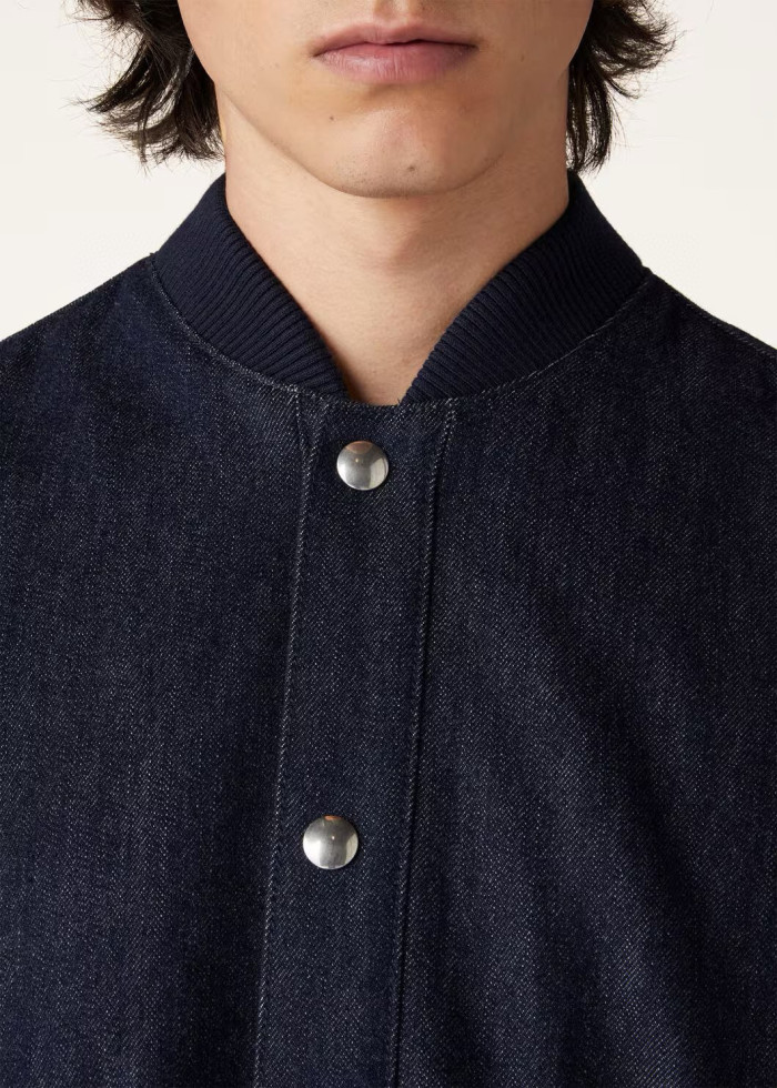 NIGO Loro Piana Men's Spring/Fall Solid-Color Cotton-Blend Cashmere Single-Breasted Long-Sleeve Jacket With Baseball Collar Ngvp #nigo2349