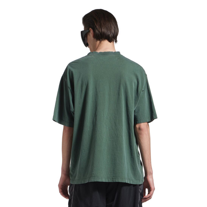 NIGO Balenciaga BB ICON STENCIL Men's Summer Fashion Casual Crew Neck Vintage Plain Knit Oversized Loose Fit T-Shirt #nigo78613