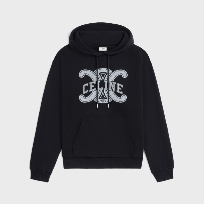 NIGO Celine Men’s And Women's Spring/Fall Fashion Casual Solid Color Letter Print Hooded Pullover Oversized Long Sleeve Sweatshirt #nigo78632