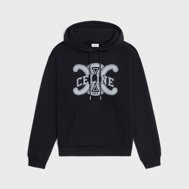 NIGO Celine Men’s And Women's Spring/Fall Fashion Casual Solid Color Letter Print Hooded Pullover Oversized Long Sleeve Sweatshirt #nigo78632