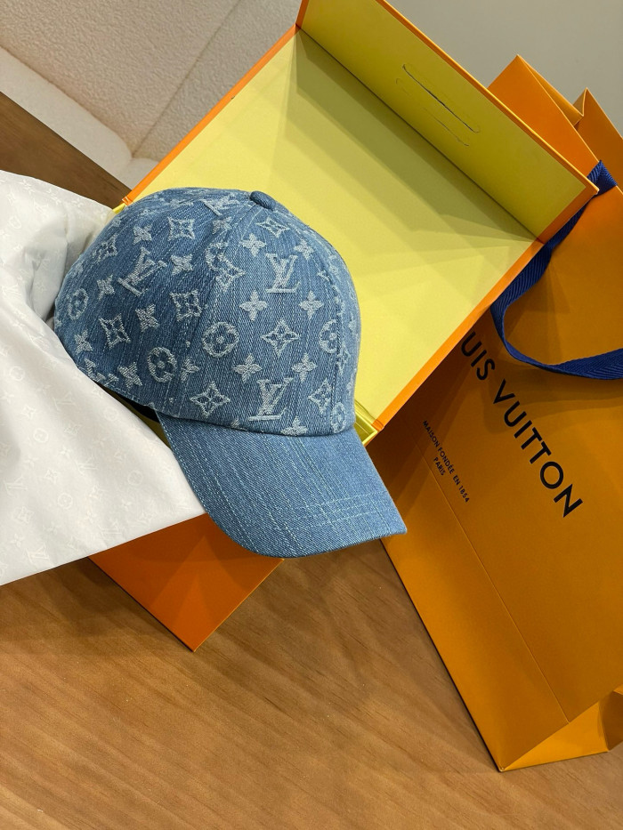 NIGO Louis Vuitton Three Baseball Caps Retro Trend Monogram Pattern Fashion Casual Baseball Hat Exquisite Embroidery Cap #nigo81621