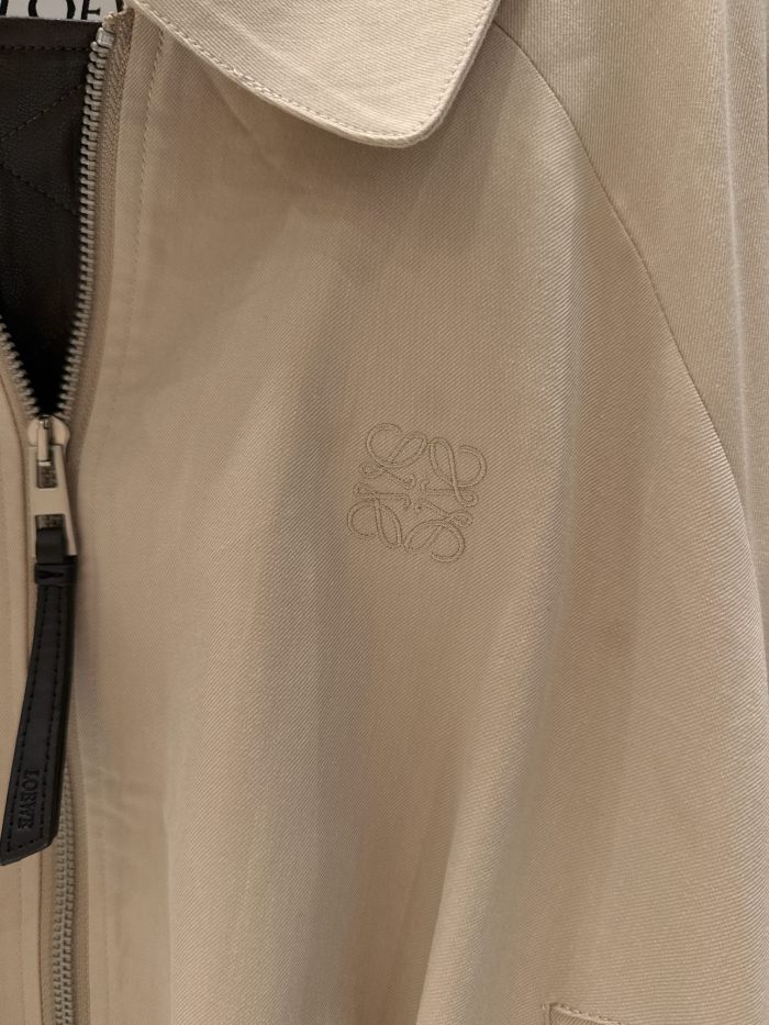 NIGO Loewe Women's Spring/fall Fashion Casual Solid Color Lapel Zipper Short Sleeve Drawstring Jacket With Elastic Waistband Paired With Relaxed Fit Cropped Wide Leg Pants Suit Set #nigo78665