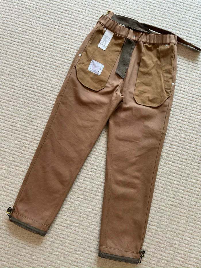 NIGO Carhartt WIP x Sacai  Men's Spring/Fall Fashion Casual Solid Color Relaxed Straight Leg Pants Work Pants #nigo78683
