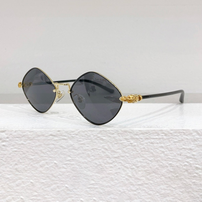 NIGO Chrome Hearts Men's Women's Fashion Casual Full Frame Irregular-Shaped Sunglasses #nigo78686