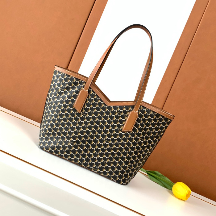NIGO Moynat M Canvas Women's Fashion Classic Hook And Eye Closure Design Canvas Tote Bag Handbag Shoulder Bag Bags #nigo78697