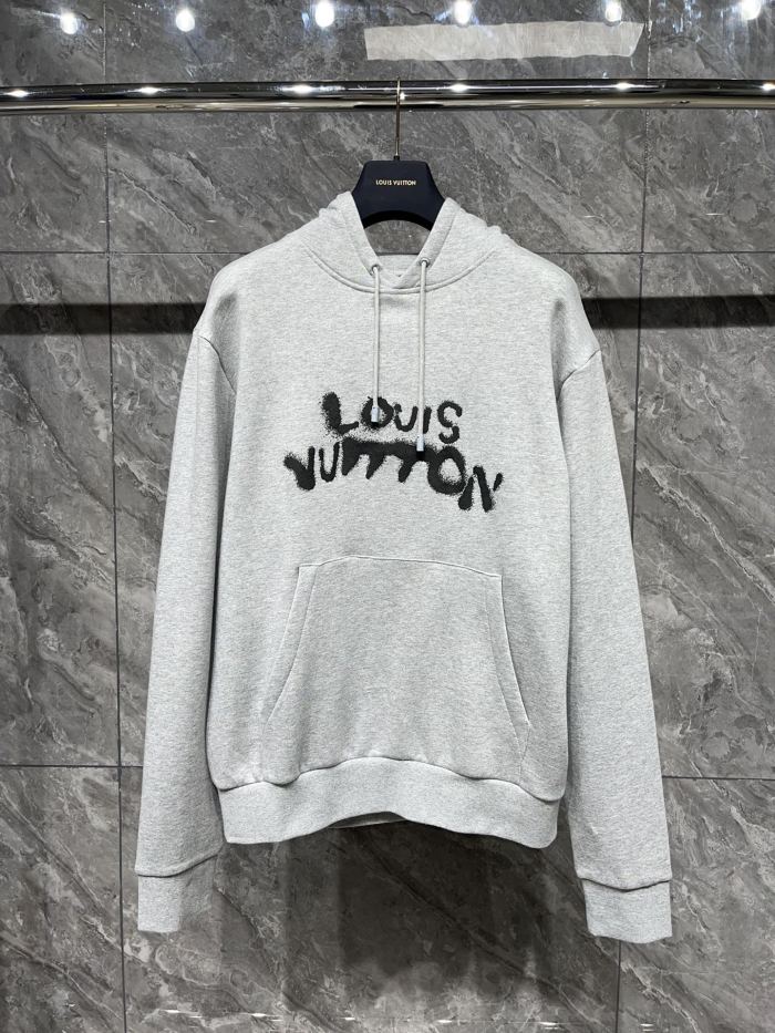NIGO Louis Vuitton WORKING MAN Men's Spring/Fall Casual Fashion Solid Color Hooded Sweatshirt  Printed Solid Color Relaxed Fit Elastic Waist Pants Suit Set #nigo78693