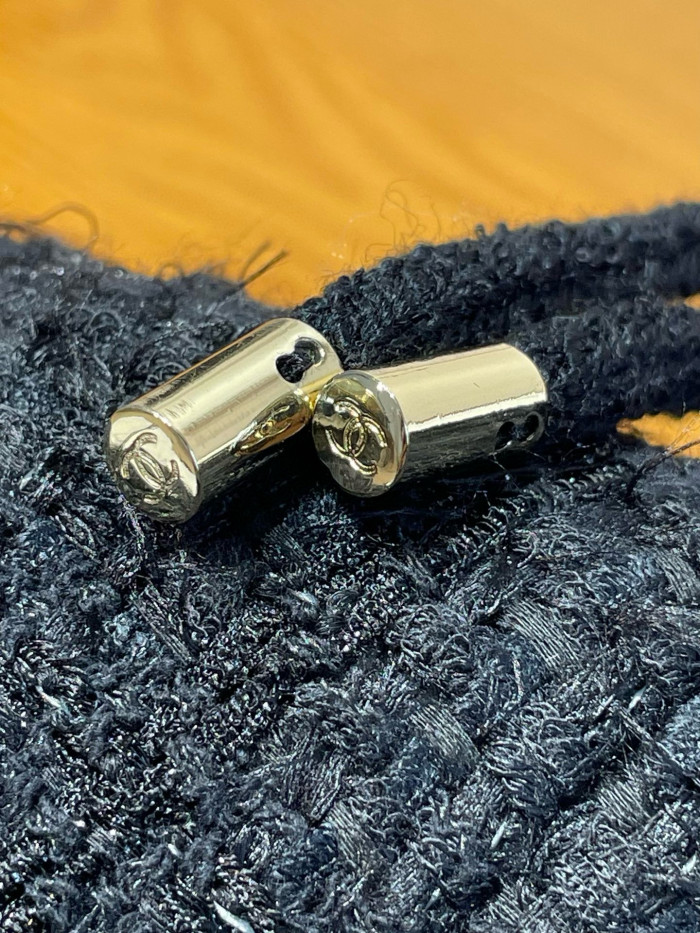 NIGO Chanel Women's Fall/Winter Multi-Pocket Tweed Solid Color Single-Breasted Long-Sleeve Hooded Jacket Ngvp #nigo2371