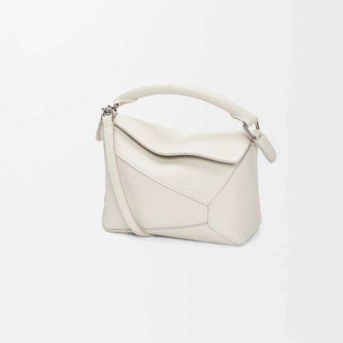 NIGO Loewe Women's Fashion Classic Solid Color Small Mini Soft Grained Cowhide Leather Puzzle Handbag Tote Shoulder Bag Bags A510P88X16-9567 #nigo78731