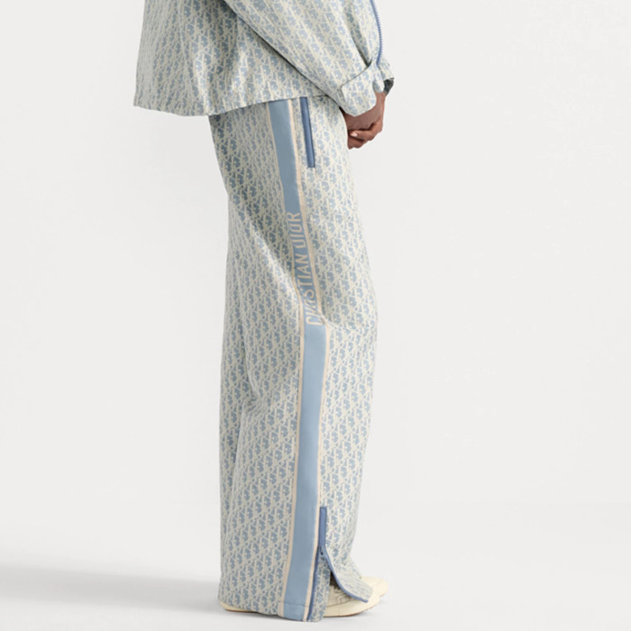 NIGO Dior Men's and Women's Spring/Fall Fashion Casual Drawstring Zipper Vintage Print Pants #nigo78754