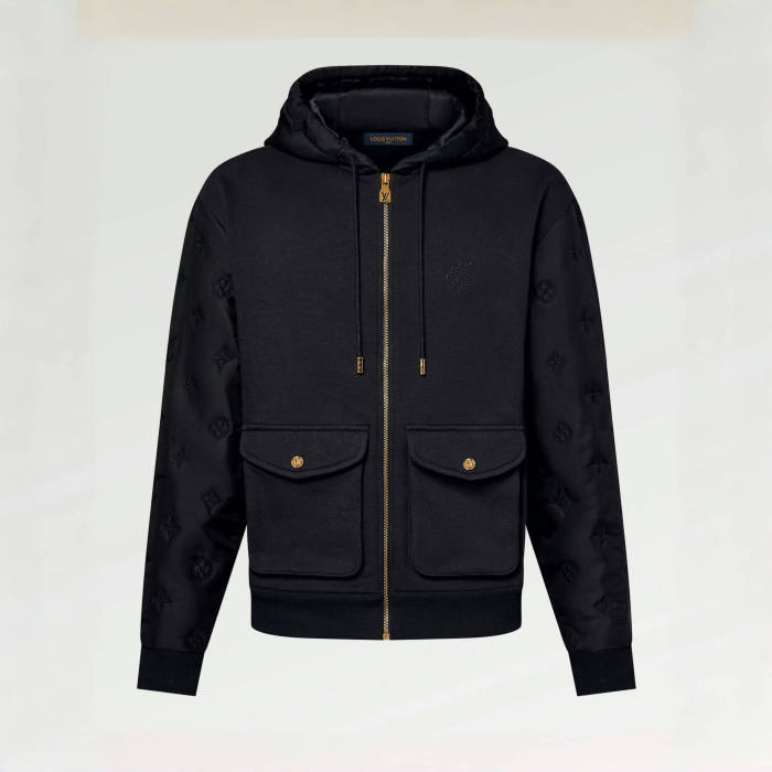 NIGO Louis Vuitton Men's Spring/Fall Fashion Casual Solid Color Hooded Zipper Long Sleeve Jacket #nigo78761