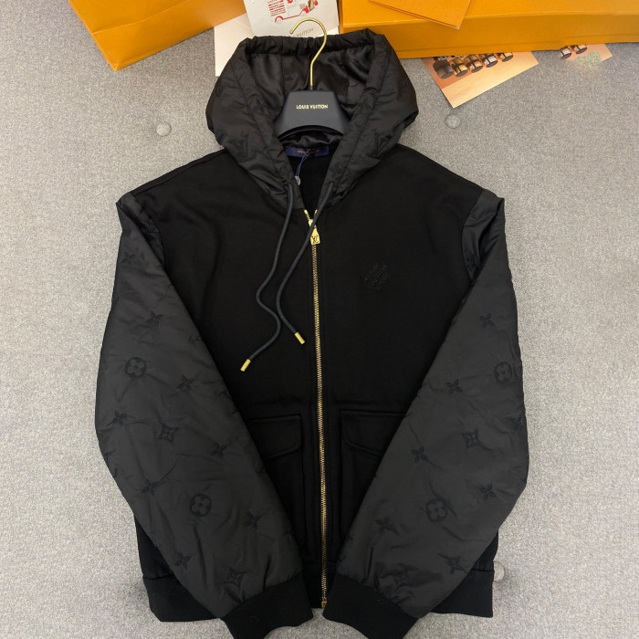 NIGO Louis Vuitton Men's Spring/Fall Fashion Casual Solid Color Hooded Zipper Long Sleeve Jacket #nigo78761